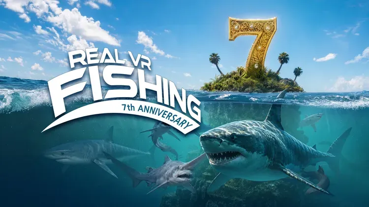 Developer update image for Real VR Fishing 7th Anniversary Update Is Here!