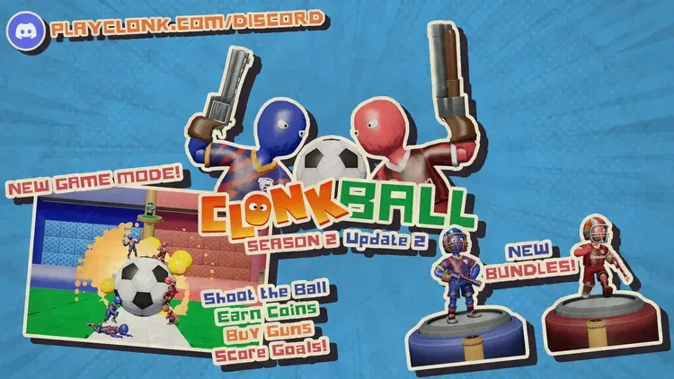 Developer update image for  ⚽🔫CLONKBALL IS HERE⚽🔫