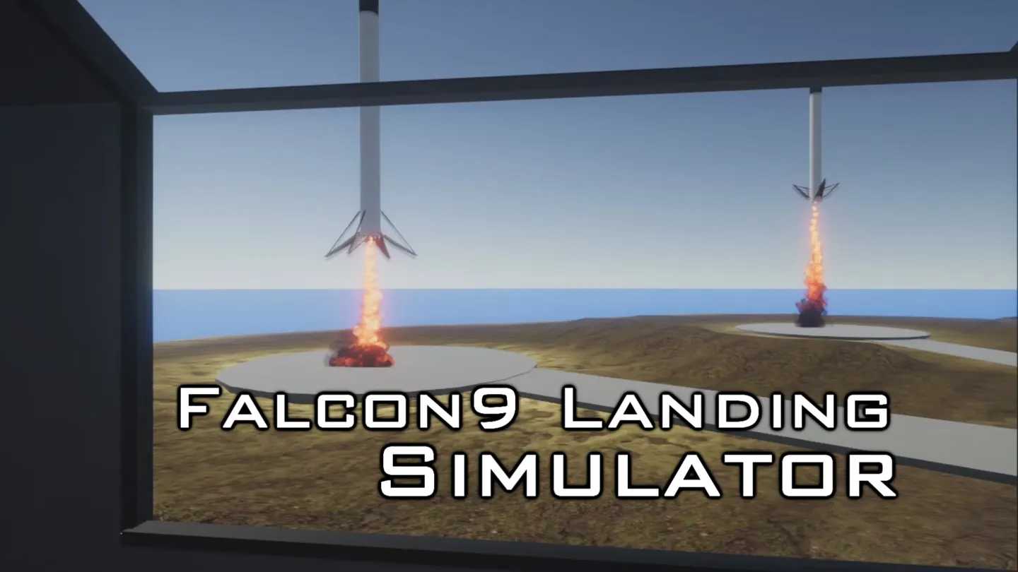 Falcon9 Landing Simulator trailer 0