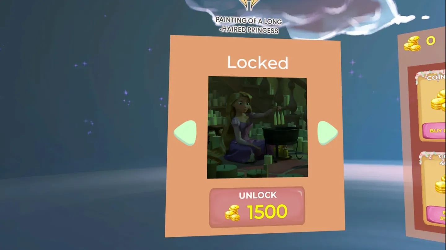 Painting of a long - haired princess cover image