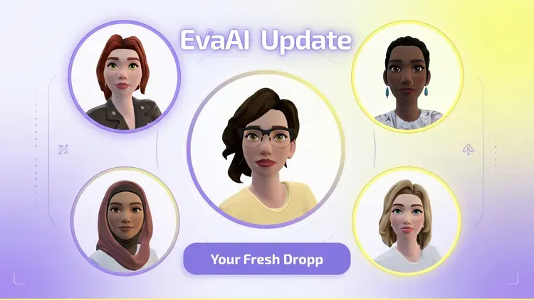 Developer update image for ➡️ EvaAI: Recent Improvements to Check 💜