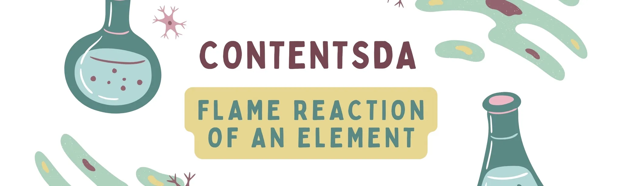 Flame Reaction of an Element(Firework) - ContentsDa Chemical Experiment