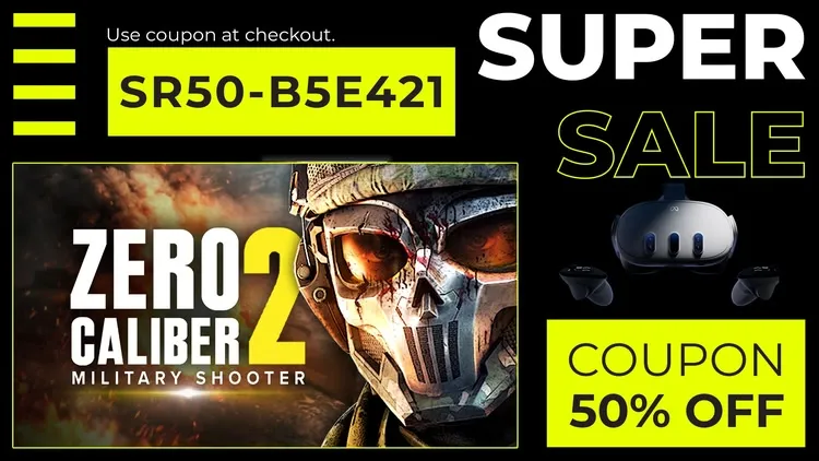 Developer update image for SUPER SALE | Get Zero Caliber 2 for 50% off! 