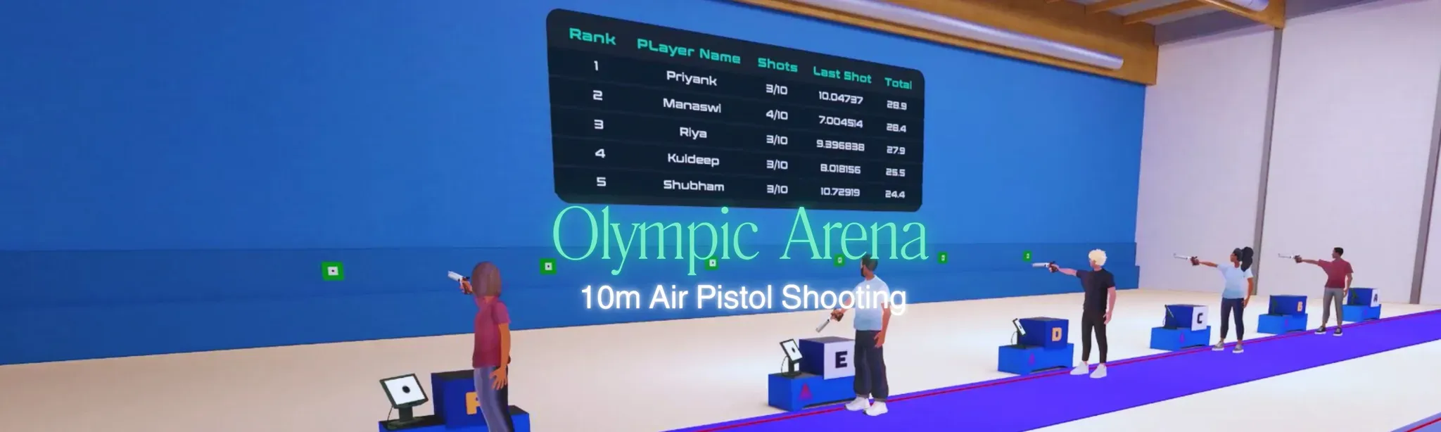 Air Pistol 10m: Olympic Arena Training