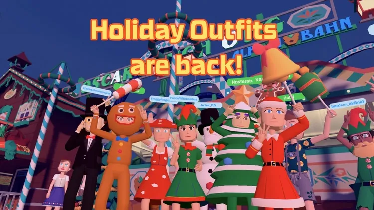 Developer update image for Holiday Outfits