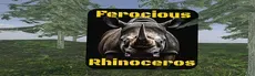 Ferocious rhinoceros hero image