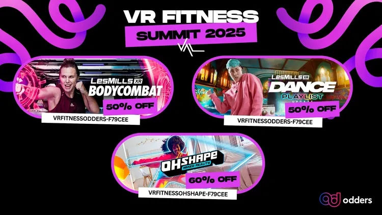Developer update image for VR Global Workout Day - 50% OFF for Les Mills XR BODYCOMBAT - Limited Units!