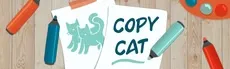 Copy Cat -- multiplayer drawing, card, and word games hero image