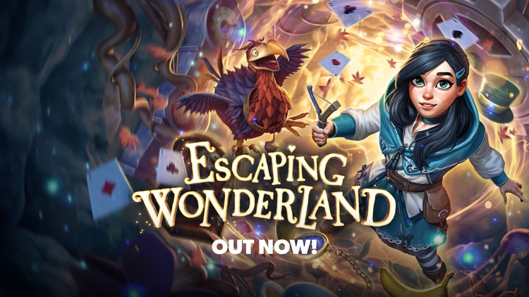 Developer update image for Escaping Wonderland is out now!