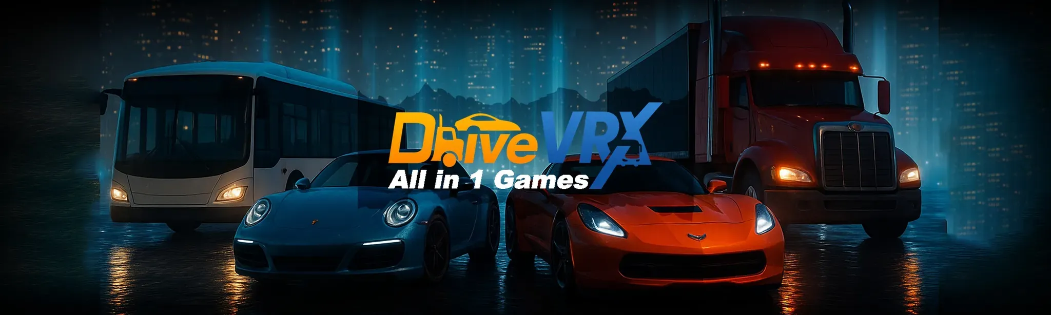 DriveVRX - All in 1 Driving Games