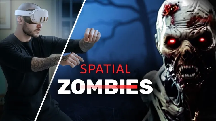 Developer update image for Heads up! Quality-of-life fixes, better haptics, improved zombie AI, and a more immersive undead experience.