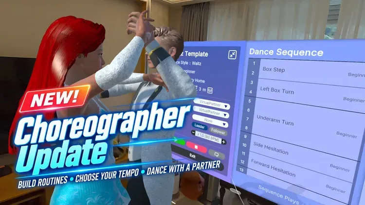 Developer update image for Choreograph your own dance routine!