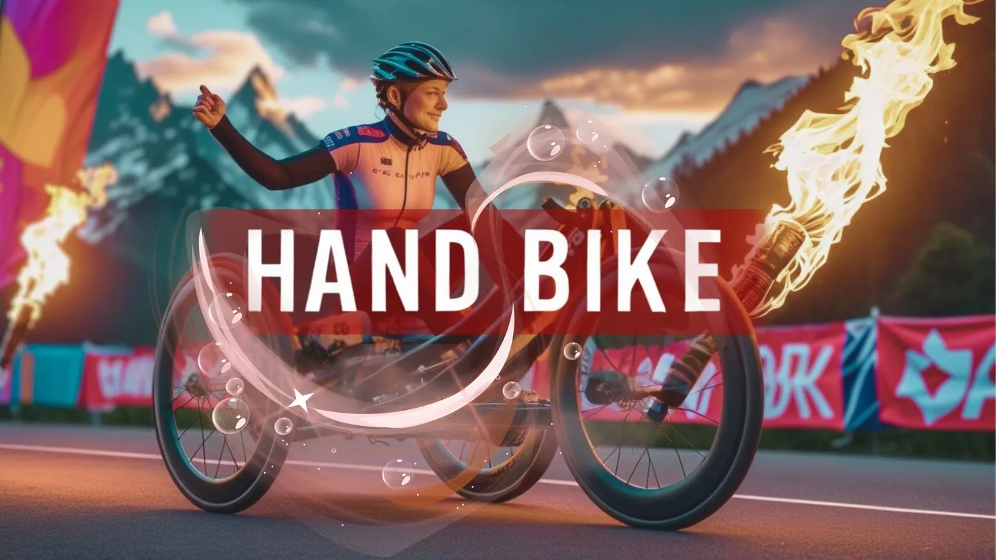 Hand Bike : Racing trailer 0
