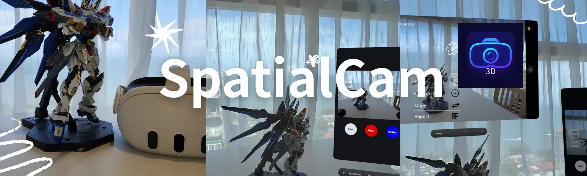 SpatialCam Pro - Support YouTube 3D