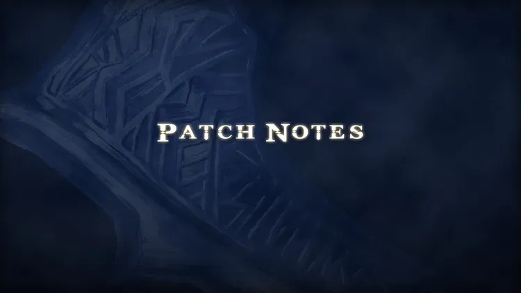 Developer update image for Legendary Tales Patch Notes : 31th March