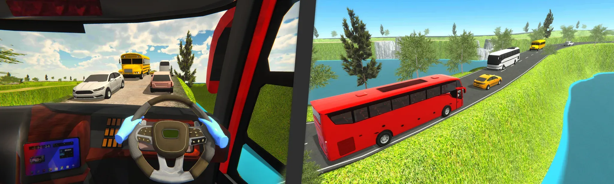 Offroad Bus Driving: Realistic Simulator