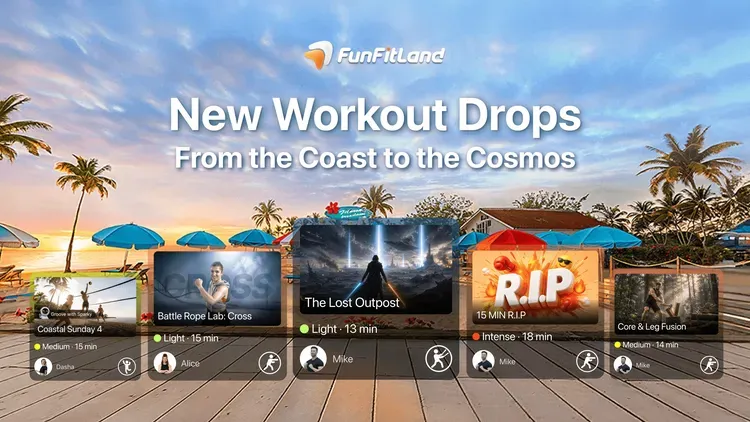 Developer update image for 📅 Aug. 13 | This Week in FunFitLand: From the Coast to the Cosmos 🚀