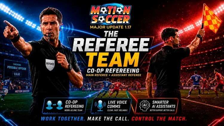 Developer update image for Update 1.17 - The Referee Team