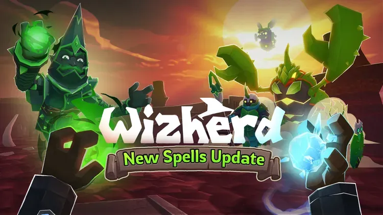 Developer update image for 🧙‍♂️ The Wind & Rock Spells Update Is Now LIVE! 🧙‍♂️