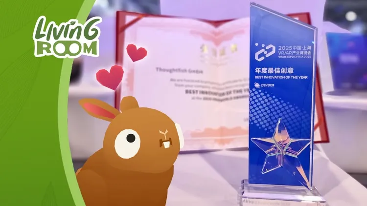Developer update image for Living Room Wins BEST INNOVATION OF THE YEAR Award ❤️🏆