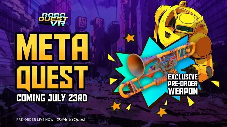 Developer update image for Roboquest VR Locks In Launch Date and Pre-Orders Are Live