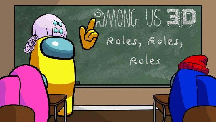 Developer update image for Among Us 3D 101 | Roles, Roles, Roles