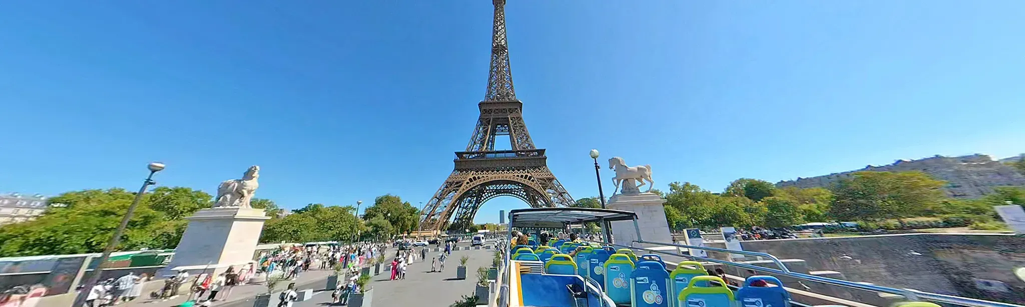 VR Travel Paris Bus Tour Full Experience