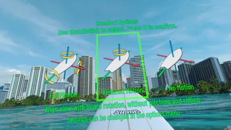 Developer update image for Player Comfort Options and Mission Fixes
