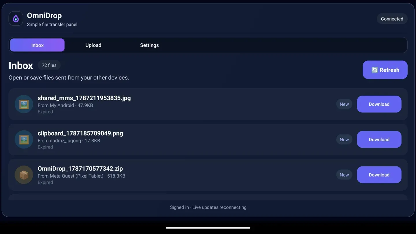 OmniDrop: Share Files Across Devices cover image