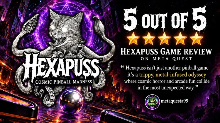 Developer update image for 5 out of 5 Hexapuss Game Review