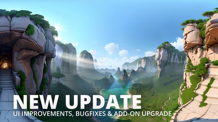 Developer update image for New Update: UI Improvements, Add-on Upgrade, And Playlist Bugfixes